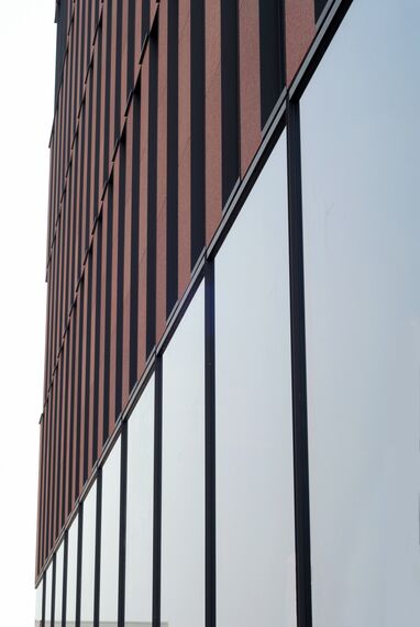 ConceptWall 60 Façades - Office building Tiensevest Office Complex located in Leuven, Belgium